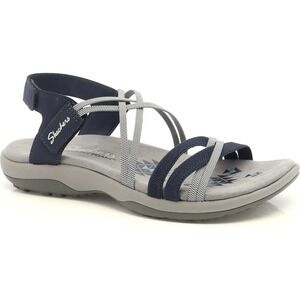 SKECHERS Womens Memory Foam‎ Strappy Sport Reggae Slim-take Sandals Size 7us